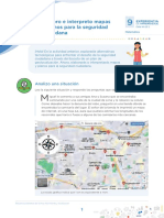 Elaboro e Interpreto Mapas y Planos para La Seguridad Ciudadana