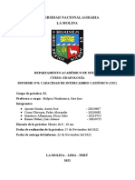 8vo Informe - Capacidad de Intercambio Catiónico (CIC)