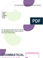 ENGLISH 8-Module 2 1 Lecture On Grammatical Signals