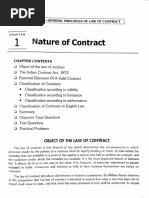 Nature of Contract