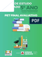 5o Ano Ensino Fundamental Regular AVALIATIVO