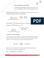 Regla de La Cadena para Funciones de Varias Variables