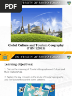 UNIT 1 Introduction To Global Culture and Tourism Geography