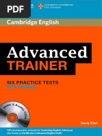 Advanced Trainer 6 Practice Tests With A