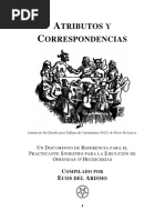 Atributos y Correspondencias