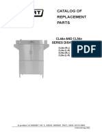 Catalog of Replacement Parts: CL44e AND CL54e Series Dishwashers