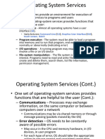 Operating System Services