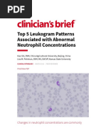 Top 5 Leukogram Patterns Associated With Abnormal Neutrophil Concentrations CL