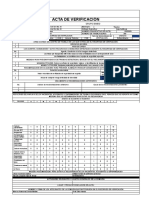 Formato de Acta de Verificacion - Hoja para Imprimir