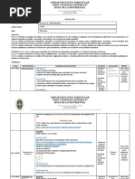 Plan de Destreza Semana 8 Del 05 Al 08 de Diciembre