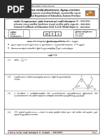 OL Maths Model Exam 01 - 2021 (T I)