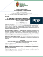 Ley Dep 208 Creación de Ucpn Guenda Urubo 03-2021