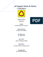 Las Diferentes Partes de Una PC