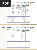 Plantilla Lean Canvas