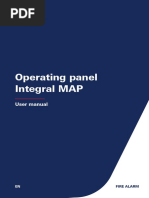 Operating Panel Integral MAP: User Manual