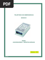 Silo - Tips Telefono de Emergencia Basico para Ascensores y Montacargas Dielro v9