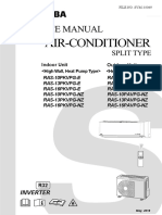 Service Manual: Split Type