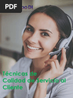 Manual Curso - Técnicas de Calidad de Servicio Al Cliente