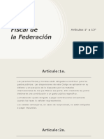 Codigo Fiscal de La Federacion