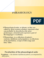 Phraseology