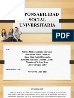 Responsabilidad Social Universitaria