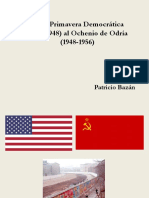 Sesión 5. de La Primavera Democrática (1945-1948) Al Ochenio de Odría (1948-1956)