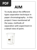 What Is Paper Chromatography