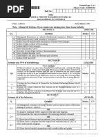 Managerial Economics Paper Kmbn102-2022