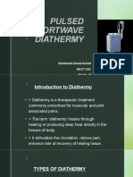 Medical Physics - Pulsed Short Wave Diathermy