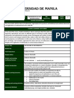 Module 1 The Nature of Mathematics