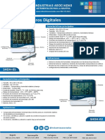 Termohigrómetros Digitales SHDH 05 SHDH 02 01