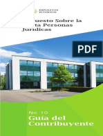 1-Guia 10-Impuesto Sobre La Renta Personas Jurídicas