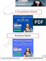 English Foundation Batch