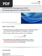 CCO 2020 Contemporary Management of HIV Emerging Approaches Downloadable