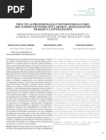 Sabala Rentería Diaz Practicas Profesionales Universitarias Contratacion Revista Praxis UDP