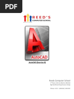 AutoCAD (Excercise 8) - Floor Plan