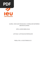 Materia: Innovación Tecnológica Y Sistemas Erp (Enterprise Resource Planning)