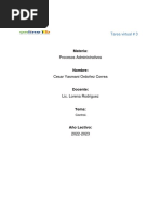 Tarea Virtual 3 Control Procesoos Administrativos