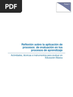 Tema 5 - Actividades Tecnicas e Instrumentos para Evaluar en Educacion Basica