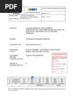 PEaR-EXE-KQKS-ELE-CAL-0003 - Direct Current Uninterruptible Power Supply and Battery Sizing - RevC