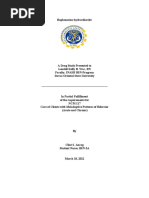 Fluphenazine Hydrochloride Drug Study