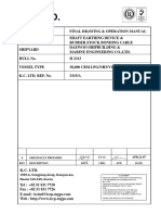 M (V) - 8 Shaft Earthing Device