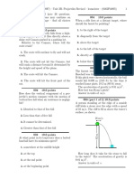 Unit 3B - Projectiles Revised-Problems