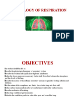 L - 1 Physiology of Respiration I