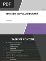 CHAPTER - 2 - Matching Supply and Demand