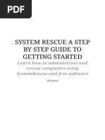 SystemRescue Getting Started 20220205