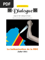 DPLa Balkanisation de La RDC