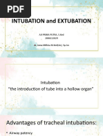 Intubation