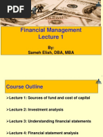 Finance and Accounting Lecture 1