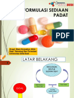 Preformulasi Sediaan Padat